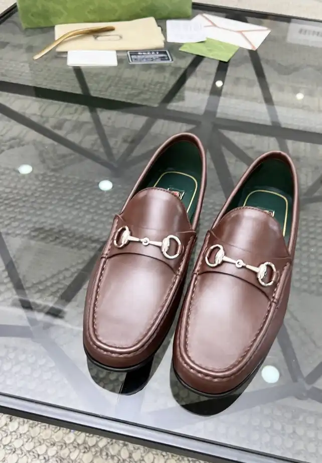 hype Gucci Leather Shoes