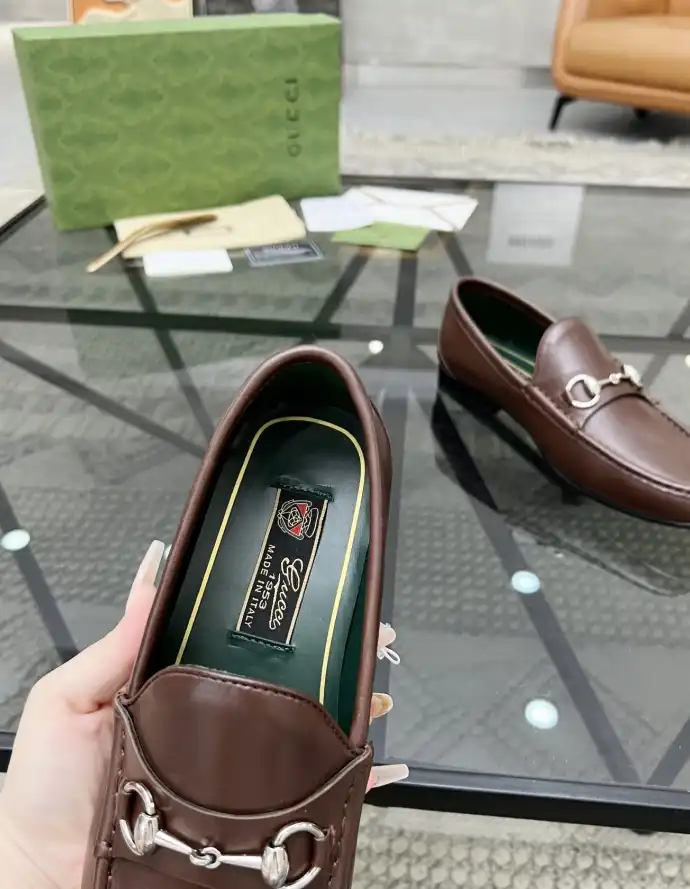 hype Gucci Leather Shoes