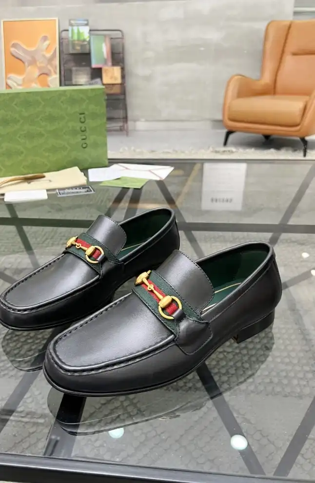 hype Gucci Leather Shoes