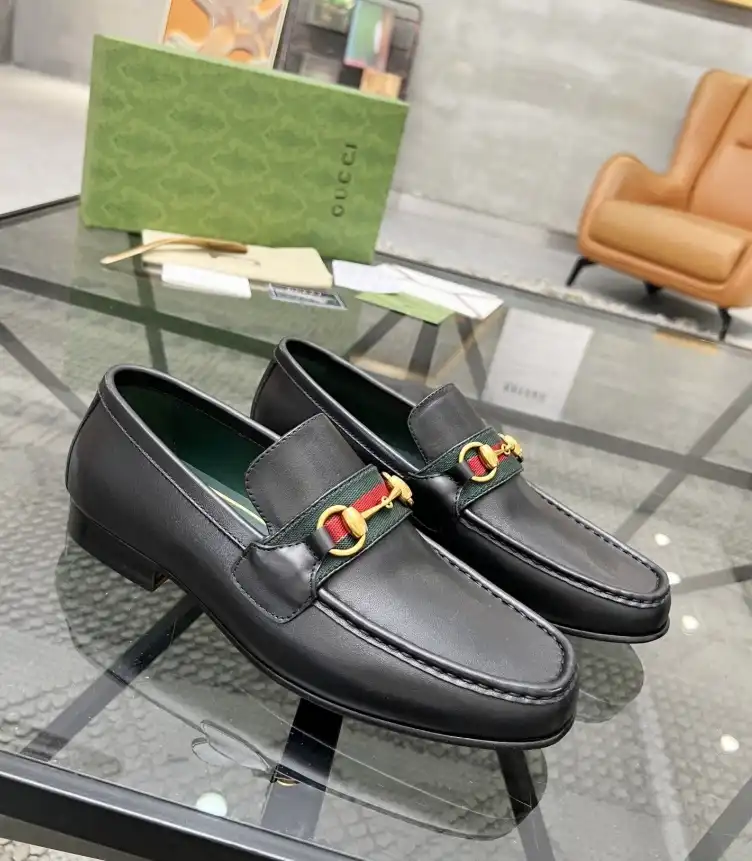 hype Gucci Leather Shoes