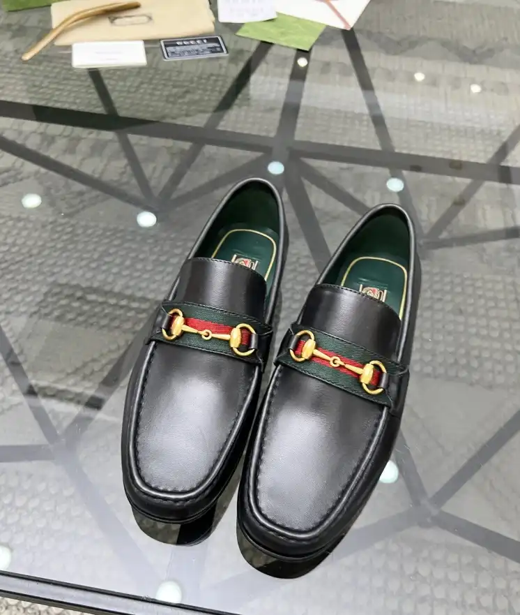 hype Gucci Leather Shoes