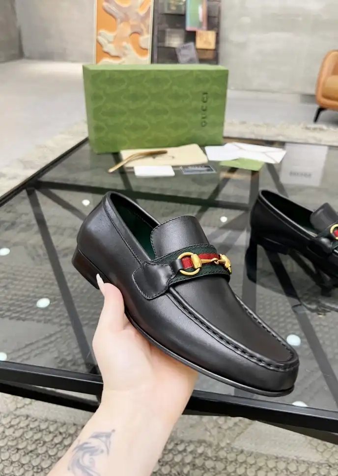 hype Gucci Leather Shoes