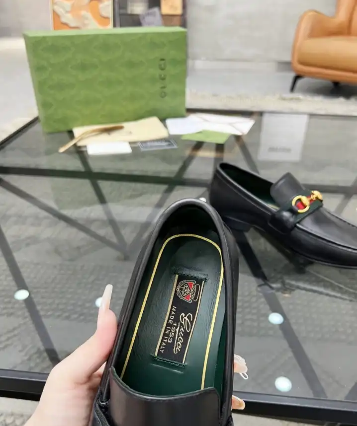 hype Gucci Leather Shoes