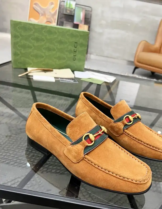 hype Gucci Leather Shoes