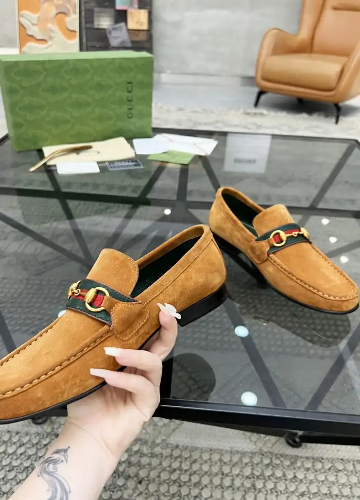 hype Gucci Leather Shoes