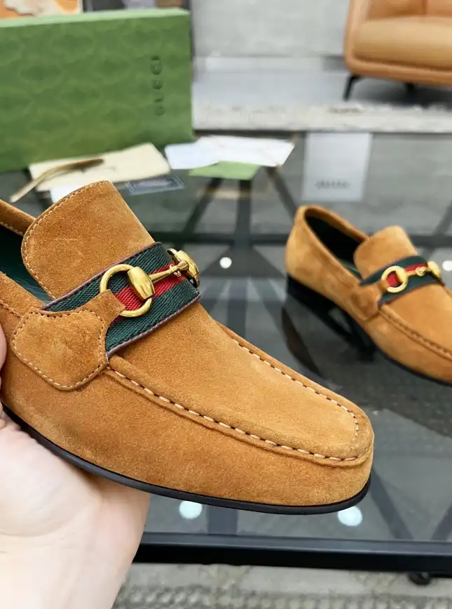 hype Gucci Leather Shoes