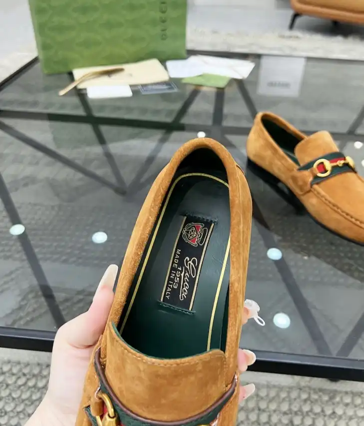 hype Gucci Leather Shoes