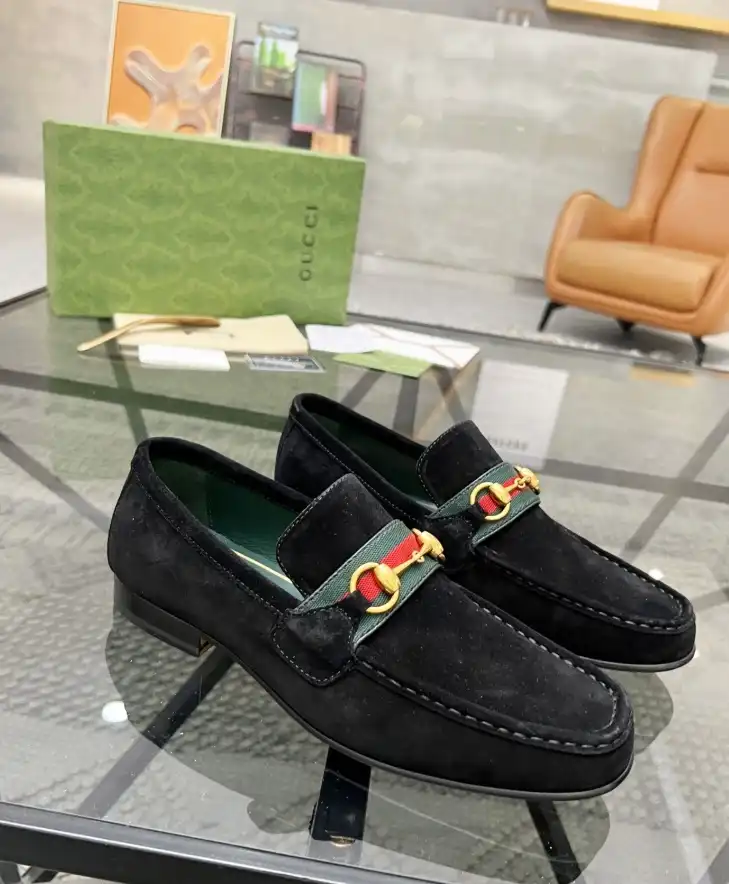 hype Gucci Leather Shoes