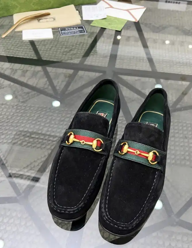 hype Gucci Leather Shoes