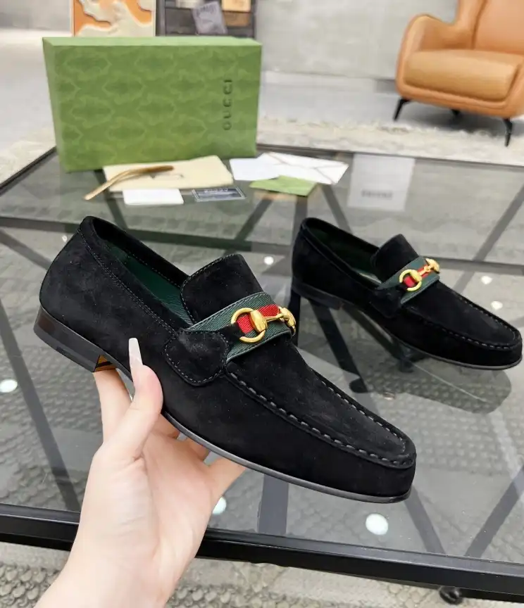 hype Gucci Leather Shoes