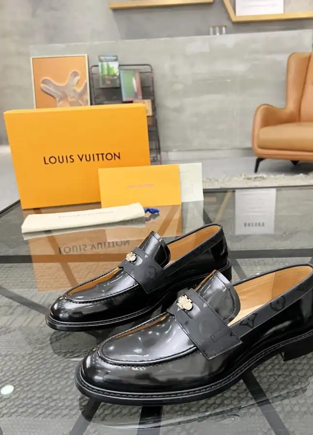 hype LV Leather Shoes