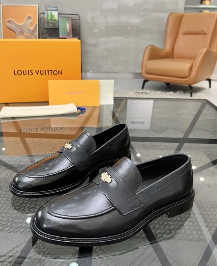 hype LV Leather Shoes