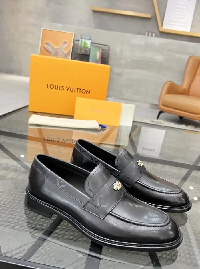 hype LV Leather Shoes