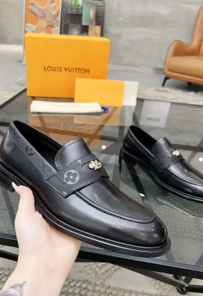 hype LV Leather Shoes