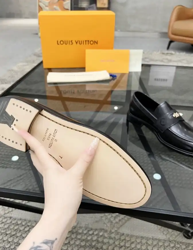 hype LV Leather Shoes