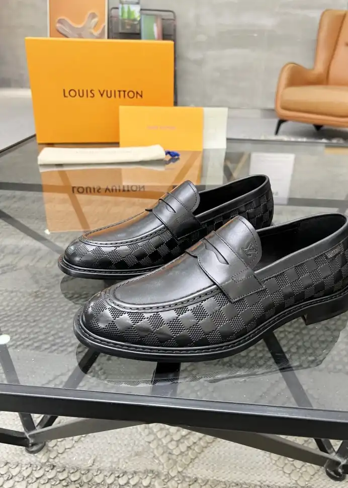 hype LV Leather Shoes