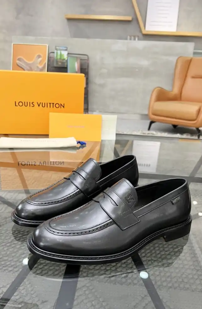 hype LV Leather Shoes