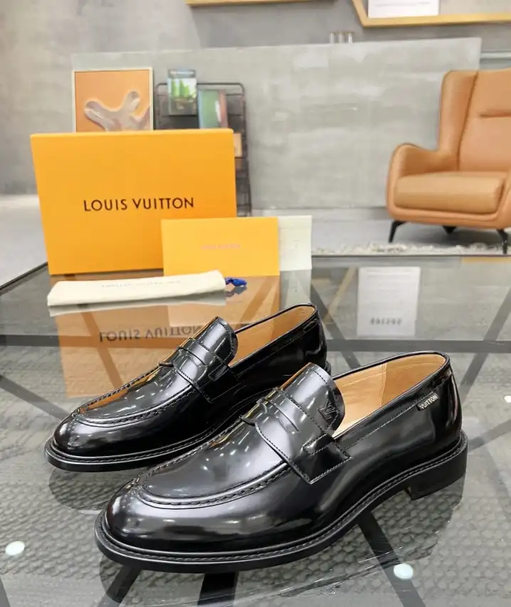 hype LV Leather Shoes