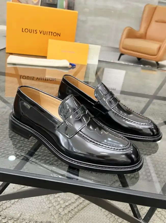 hype LV Leather Shoes