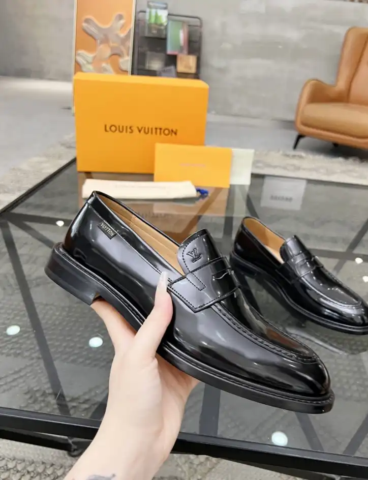 hype LV Leather Shoes