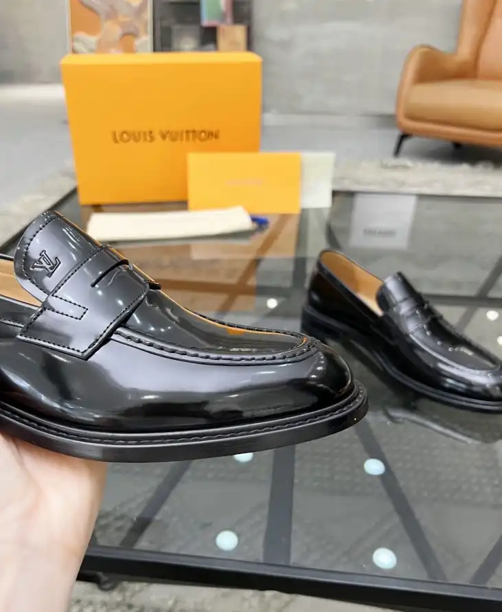 hype LV Leather Shoes