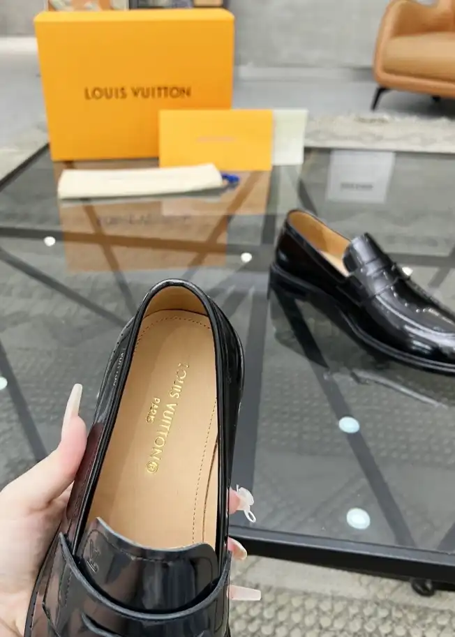 hype LV Leather Shoes