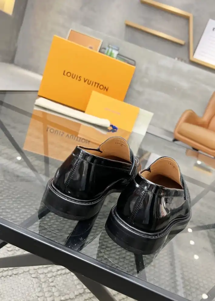 hype LV Leather Shoes