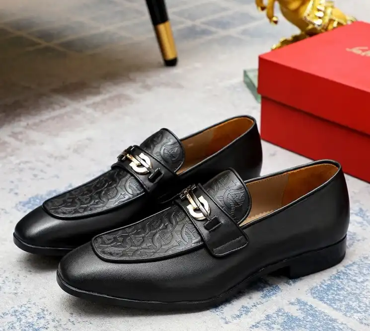 hype Ferragamo Leather Shoes