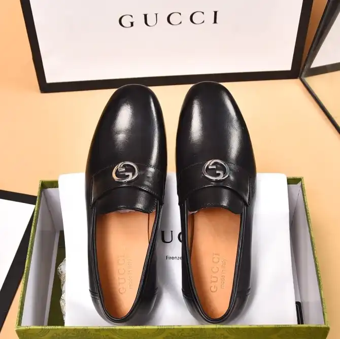 hype Gucci Leather Shoes