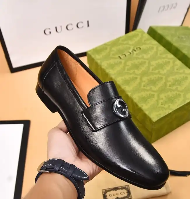 hype Gucci Leather Shoes