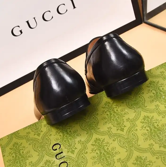 hype Gucci Leather Shoes