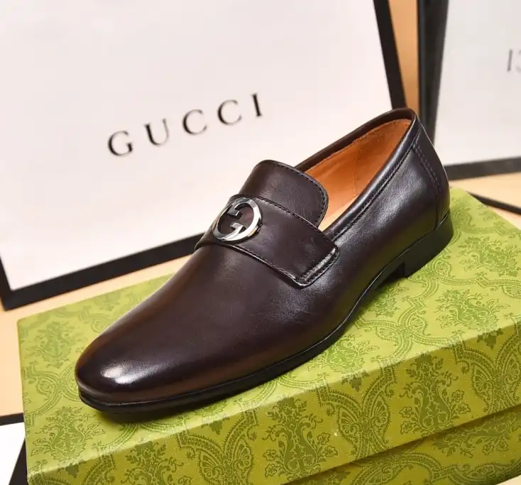 hype Gucci Leather Shoes