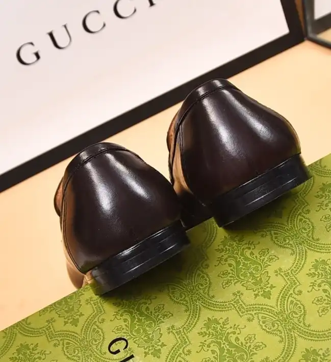 hype Gucci Leather Shoes