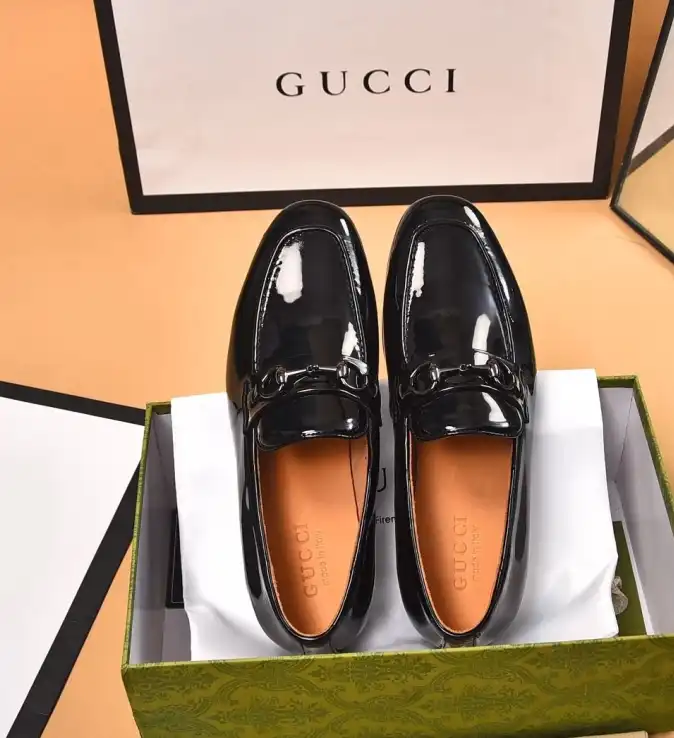 hype Gucci Leather Shoes