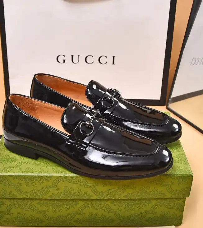 hype Gucci Leather Shoes