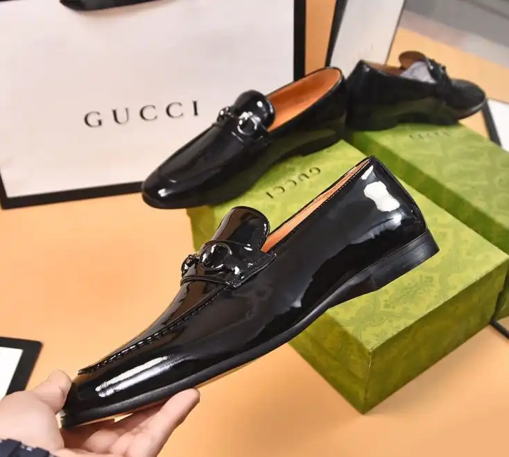 hype Gucci Leather Shoes