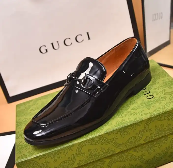 hype Gucci Leather Shoes