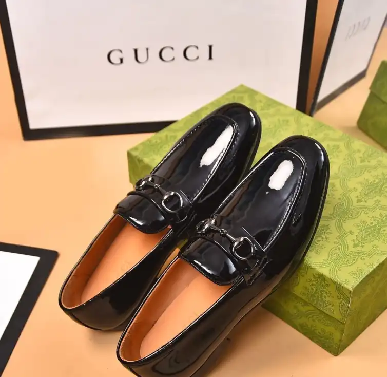 hype Gucci Leather Shoes