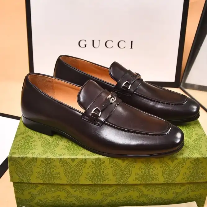 hype Gucci Leather Shoes