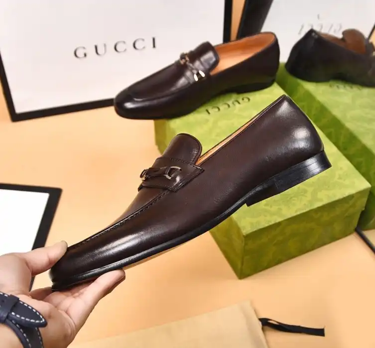 hype Gucci Leather Shoes