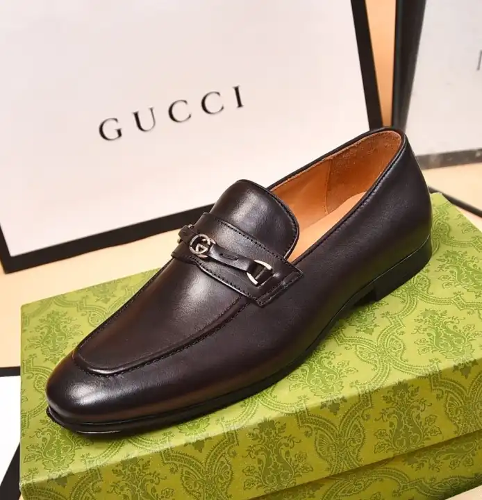 hype Gucci Leather Shoes