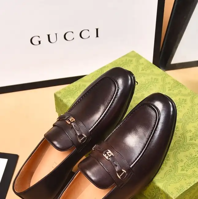 hype Gucci Leather Shoes