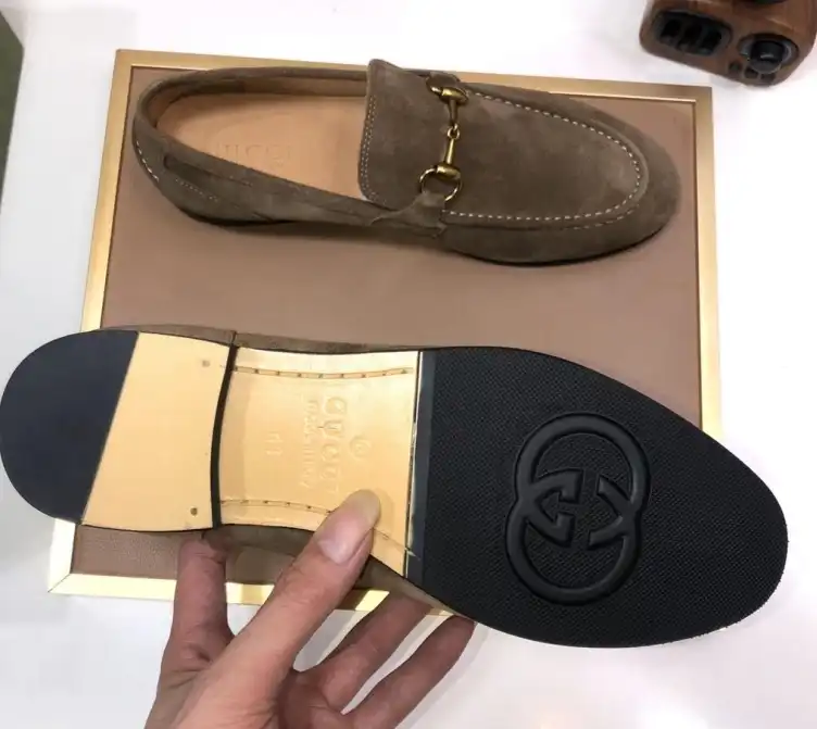 hype Gucci Leather Shoes