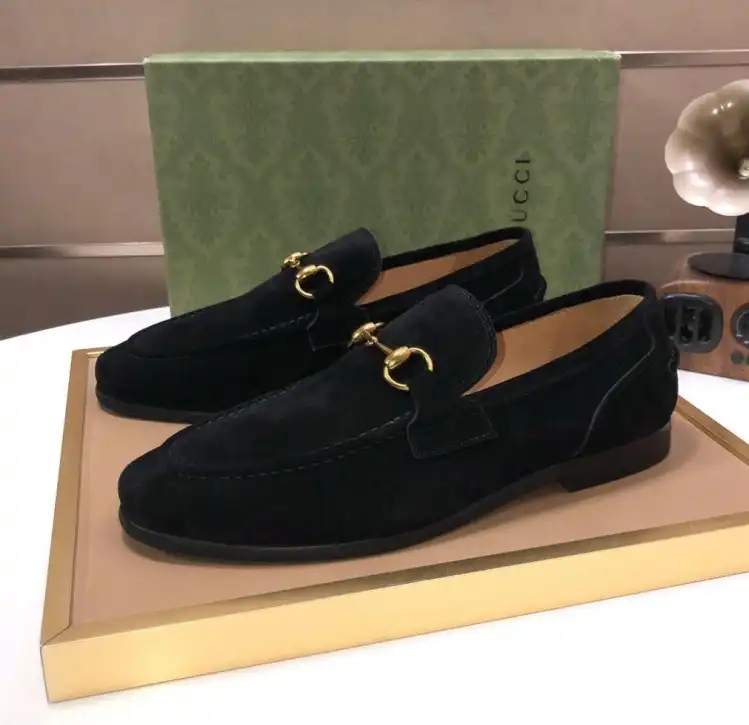 hype Gucci Leather Shoes