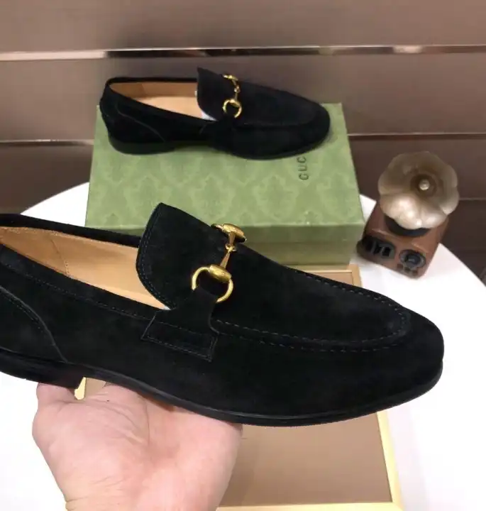 hype Gucci Leather Shoes