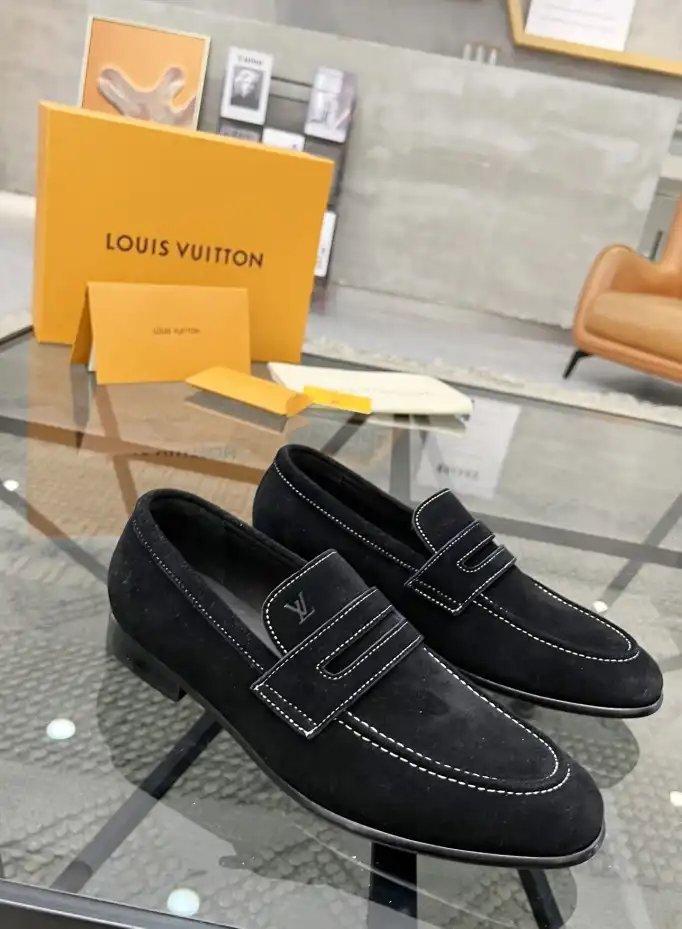 hype LV Leather Shoes