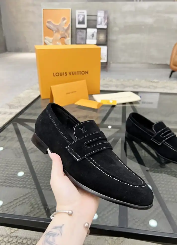 hype LV Leather Shoes