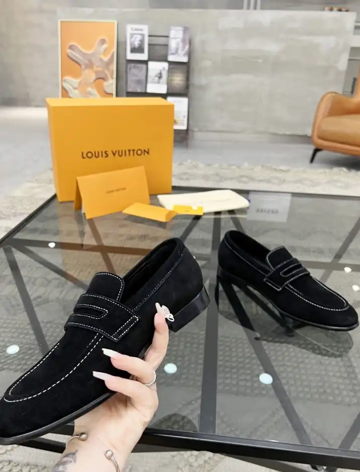 hype LV Leather Shoes