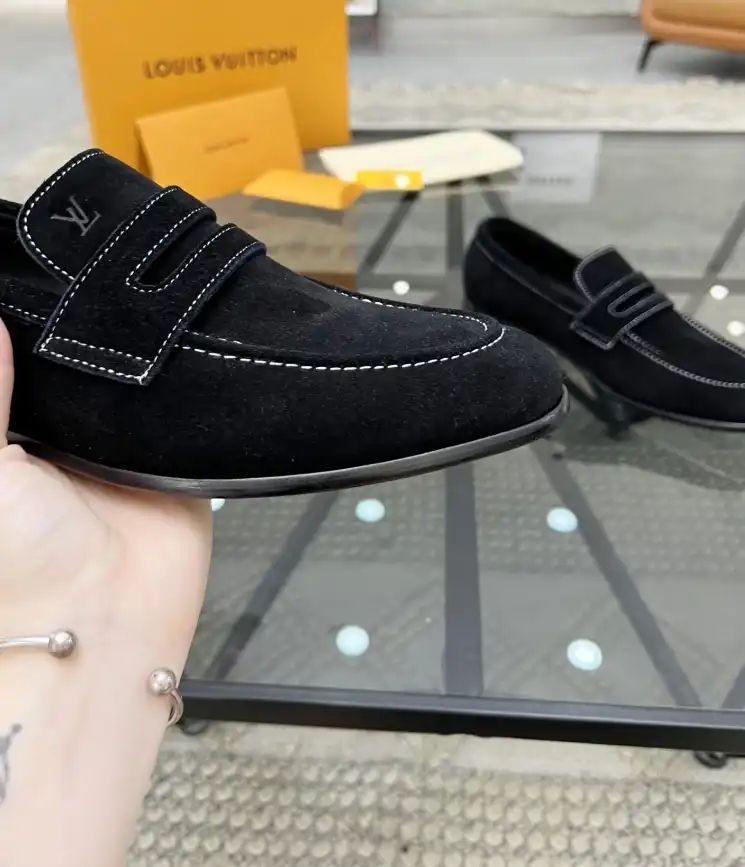 hype LV Leather Shoes