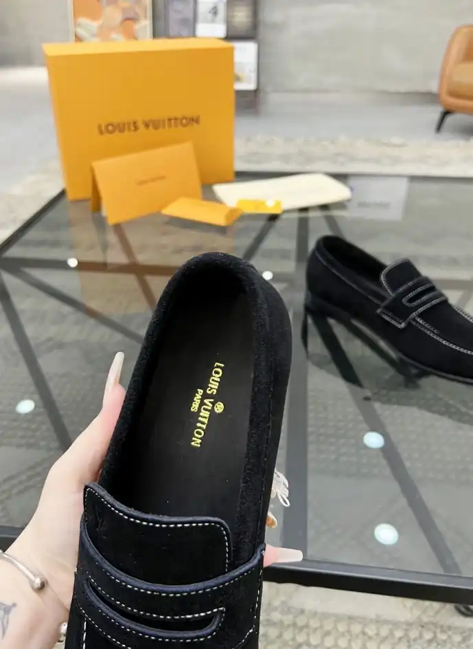 hype LV Leather Shoes